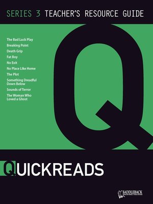 cover image of QuickReads Series 3 Teacher's Guide